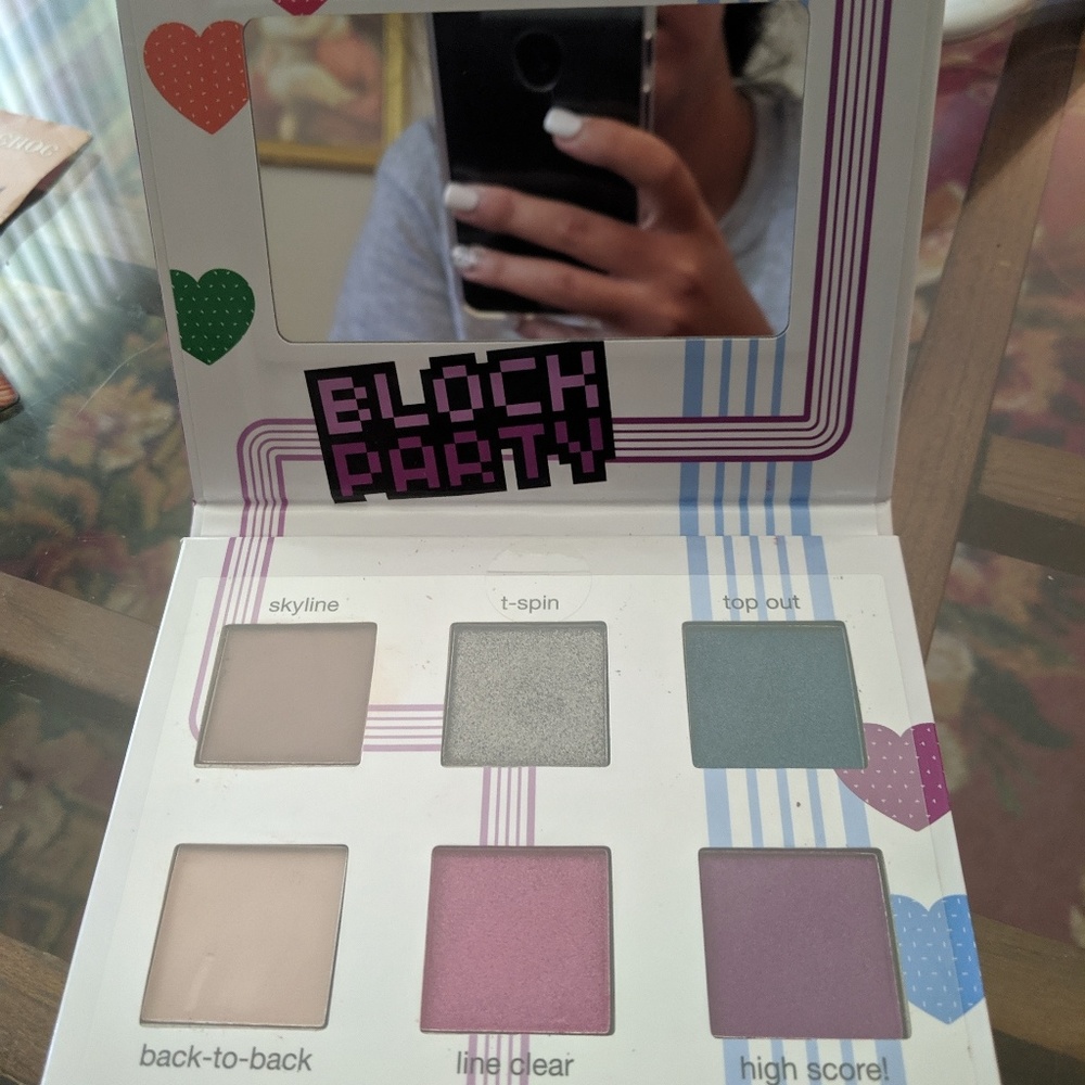 Tetris block party eyeshadow pallet